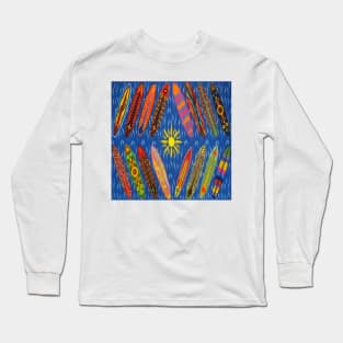 Surf Board Sunshine Long Sleeve T-Shirt